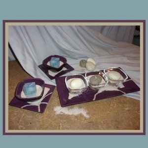 Evening Poolside/Beach Buffet Table Candle Lights